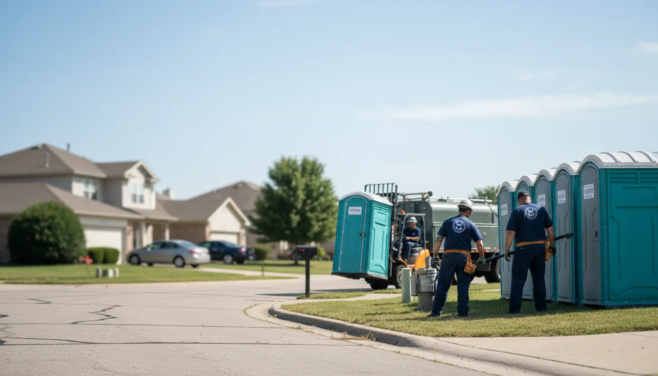 Porta Potty Rental in Kinmundy, IL near me
